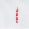 Beispiel-Webetiketten zum Einbügeln 10 mm - Art. 401-1.