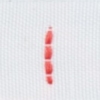 Beispiel-Webetiketten zum Einbügeln 10 mm - Art. 401-2.