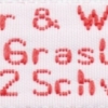 Beispiel-Webetiketten zum Einnähen 15 mm - Art. 143.